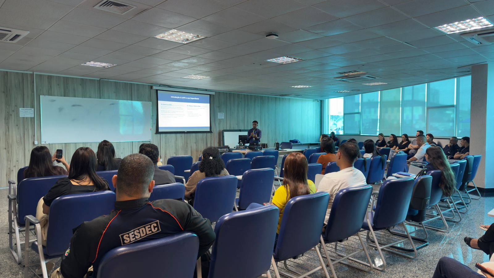foto Palestra sobre proteção de dados no ambiente de trabalho fortalece conscientização sobre segurança da informação